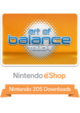 Front Cover for Art of Balance TOUCH! (Nintendo 3DS): 2nd version