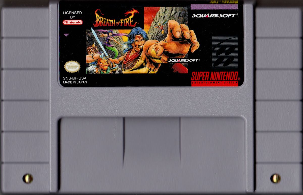 Media for Breath of Fire (SNES): Front