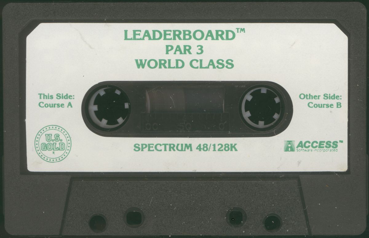 Media for Leader Board Par 3 (ZX Spectrum)