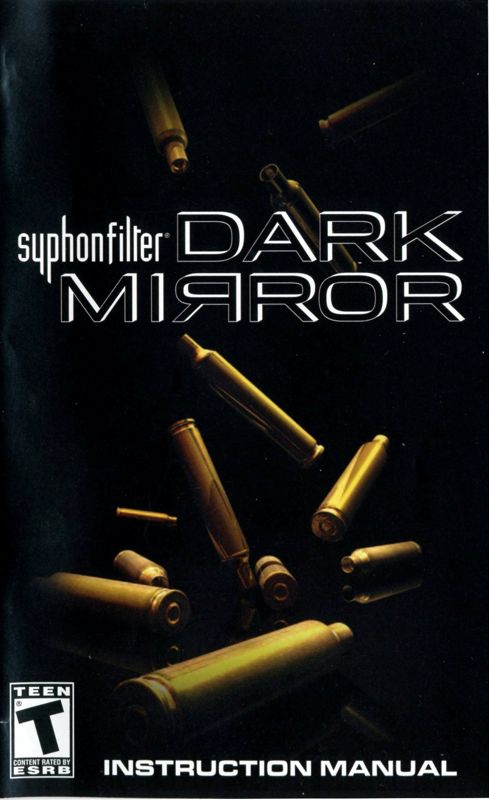 Manual for Syphon Filter: Dark Mirror (PlayStation 2): Front
