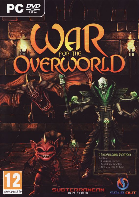 Front Cover for War for the Overworld: Underlord Edition (Windows)