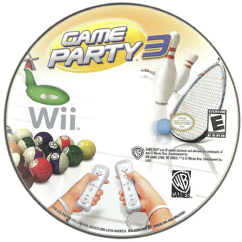Media for Game Party 3 (Wii)