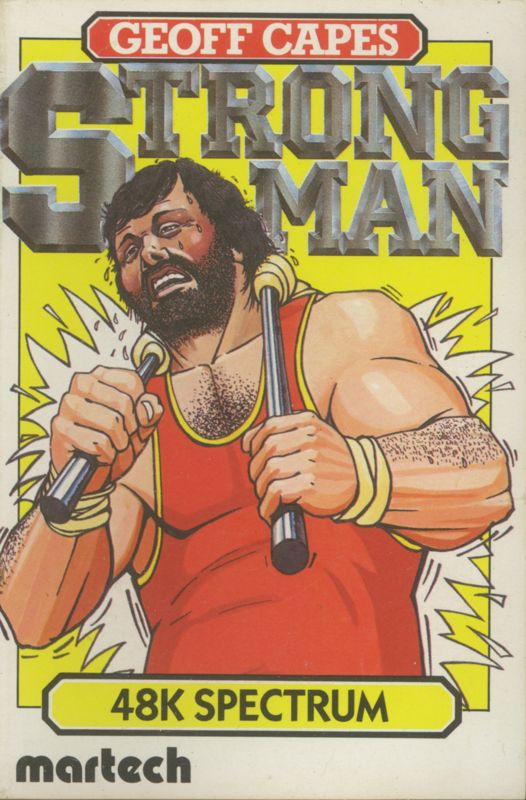 Front Cover for Geoff Capes Strongman (ZX Spectrum)