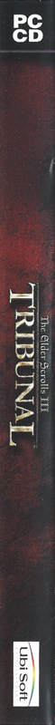 Spine/Sides for The Elder Scrolls III: Tribunal (Windows)