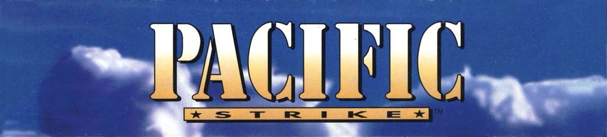 Spine/Sides for Pacific Strike (DOS): Top