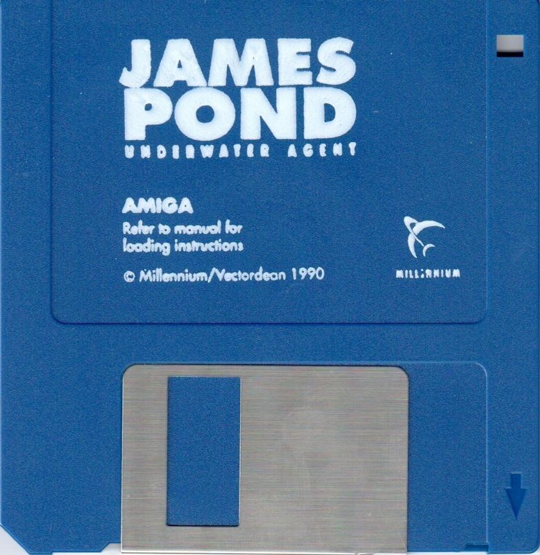 Media for James Pond: Underwater Agent (Amiga)