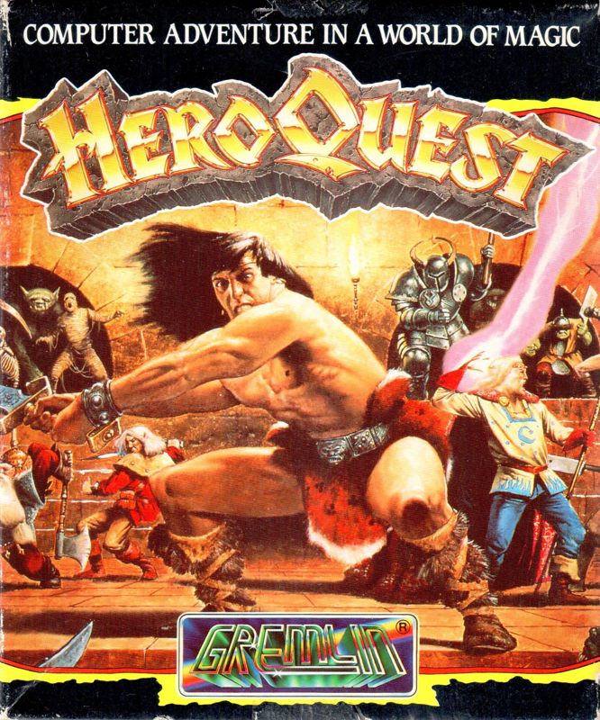 Front Cover for HeroQuest (Amiga)