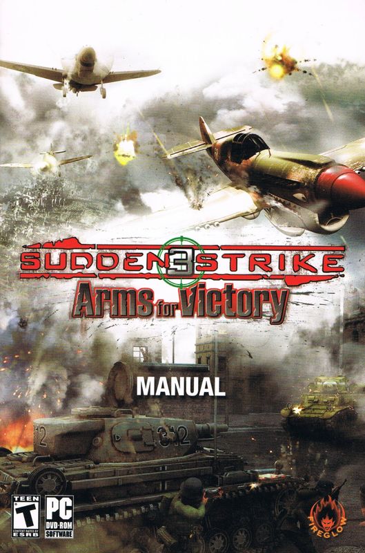 Manual for Sudden Strike 3: Arms for Victory (Windows): Front