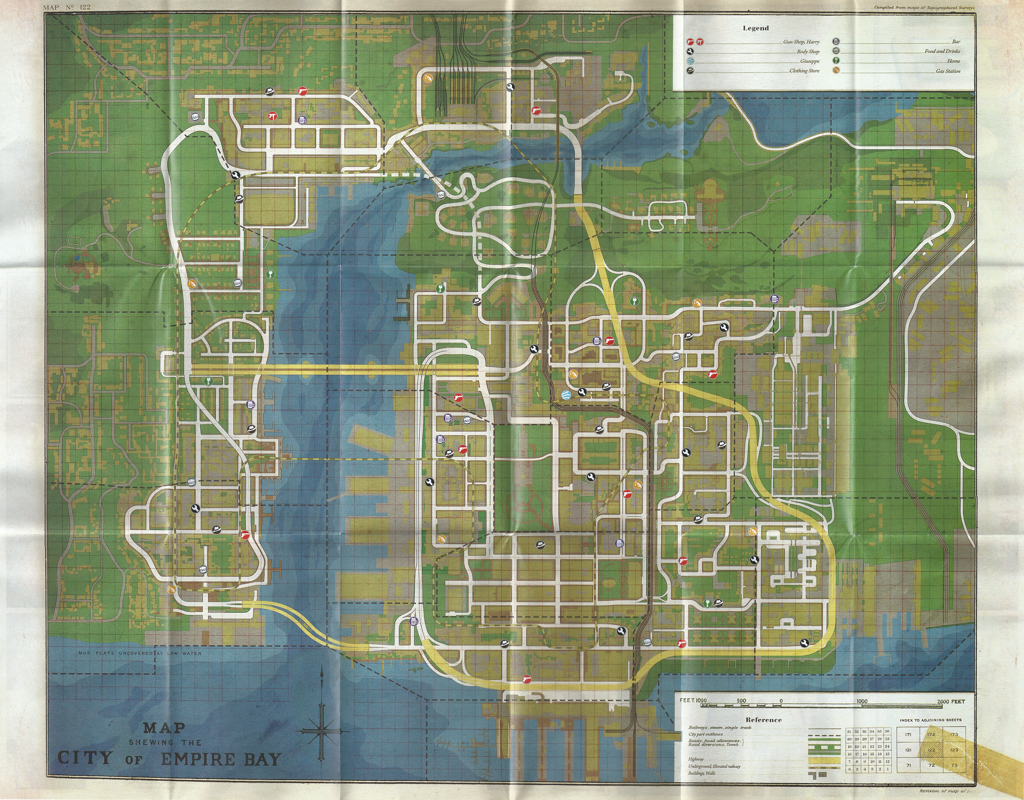 Map for Mafia II (Windows)