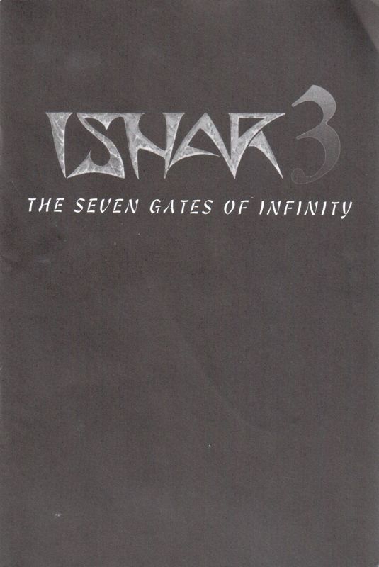 Manual for Ishar 3: The Seven Gates of Infinity (Amiga) (Amiga 1200 version)