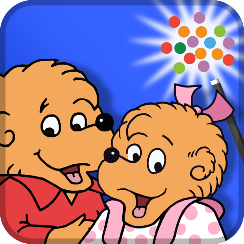 Front Cover for The Berenstain Bears in the Dark (Macintosh) (MacAppStore release)