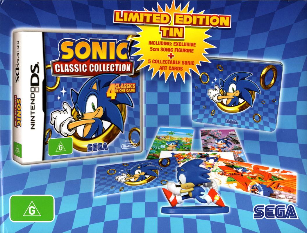 Sonic collection. Sonic Classics collection Nintendo DS. Sonic Classic collection DS. Sonic Classic collection Limited Edition. Sonic Classic 2 collection.