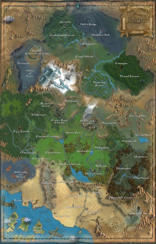 Map for Sacred: Gold (Windows) (GOG.com release)
