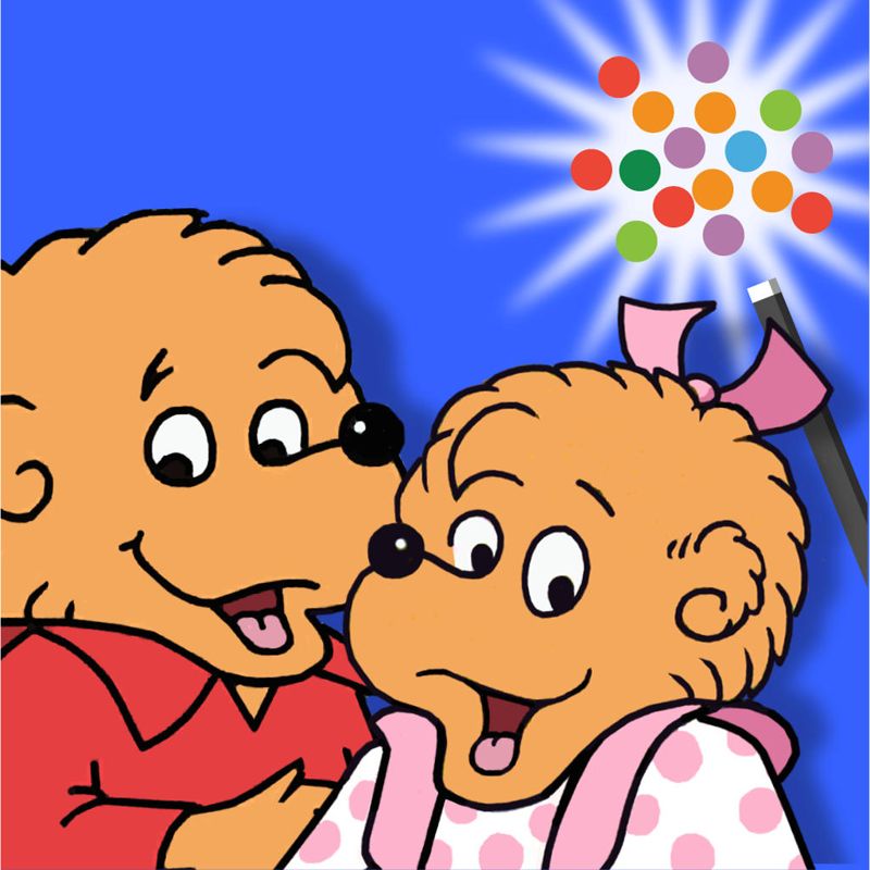 Front Cover for The Berenstain Bears in the Dark (iPad and iPhone)