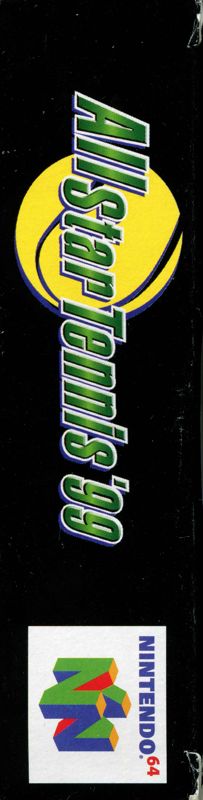 Spine/Sides for All Star Tennis '99 (Nintendo 64): Left