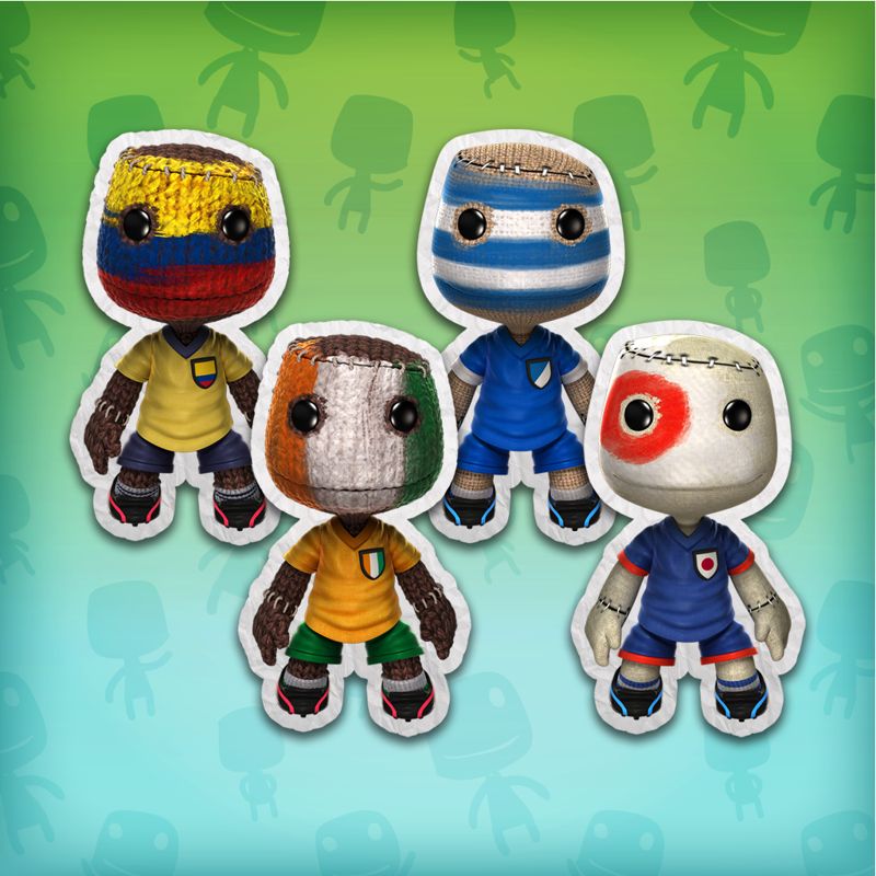 Front Cover for LittleBigPlanet 2: Soccer Fan Costume Pack 3 (PS Vita and PlayStation 3 and PlayStation 4) (download release)