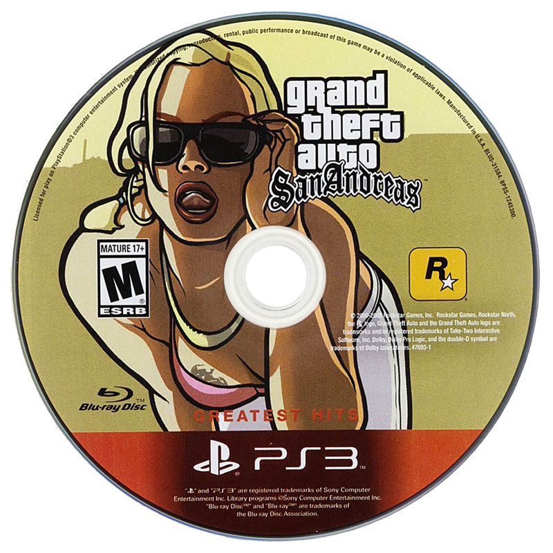 GTA SAN ANDREAS PS3