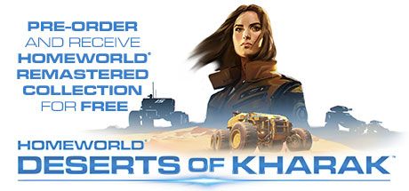 Front Cover for Homeworld: Deserts of Kharak (Macintosh and Windows) (Steam release): Pre-order cover