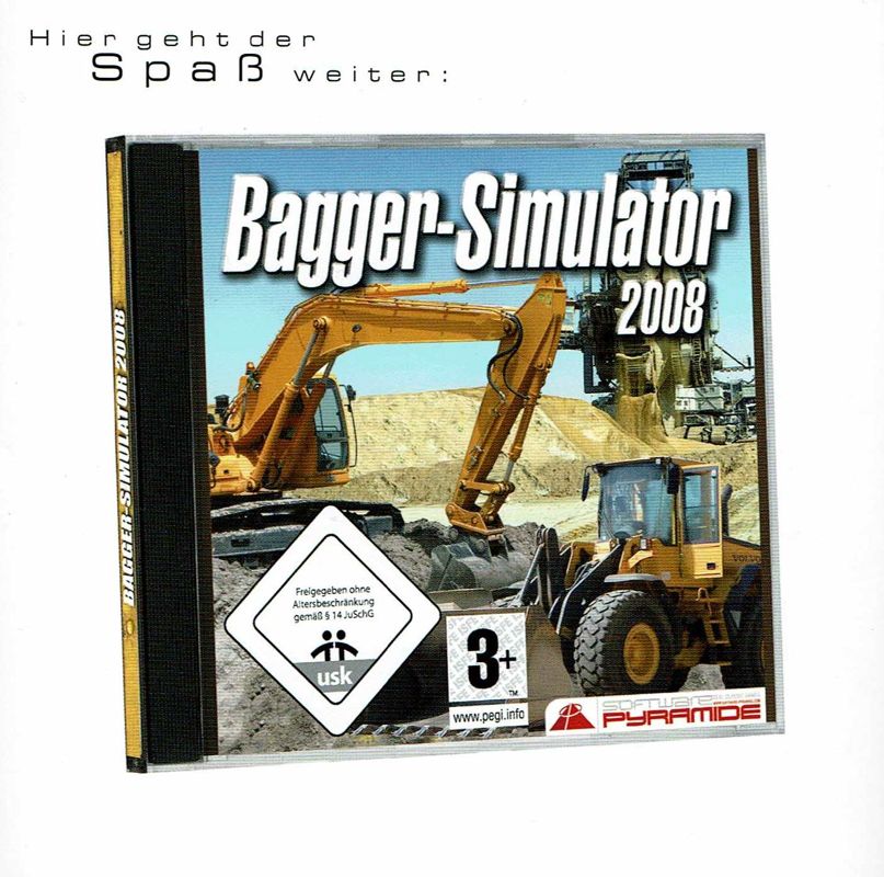 Inside Cover for Der Bauernhof (Windows) (Software Pyramide release): Left Inlay