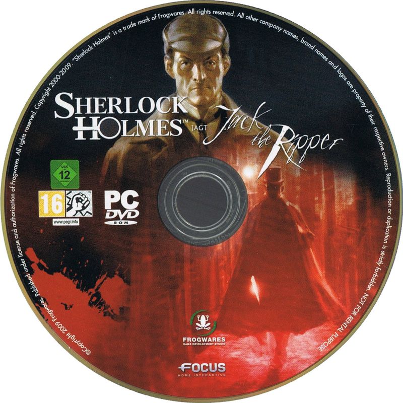 Media for Sherlock Holmes vs. Jack the Ripper (Windows) (Limited first release with movie DVD)
