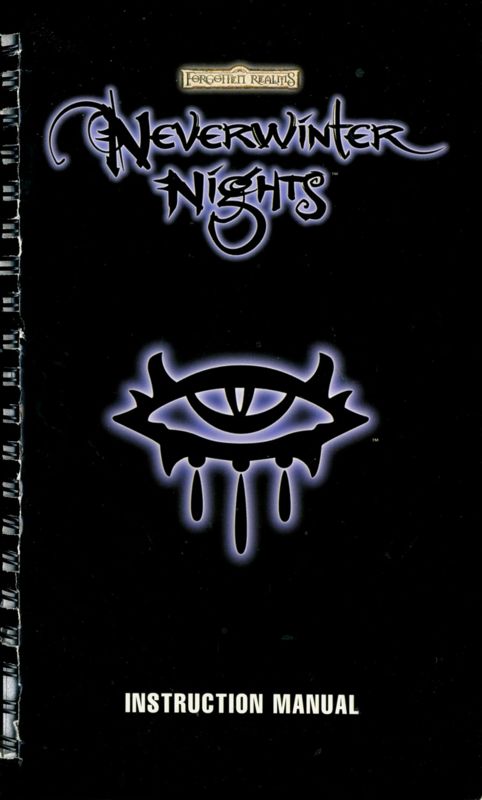 Manual for Neverwinter Nights (Windows): Front