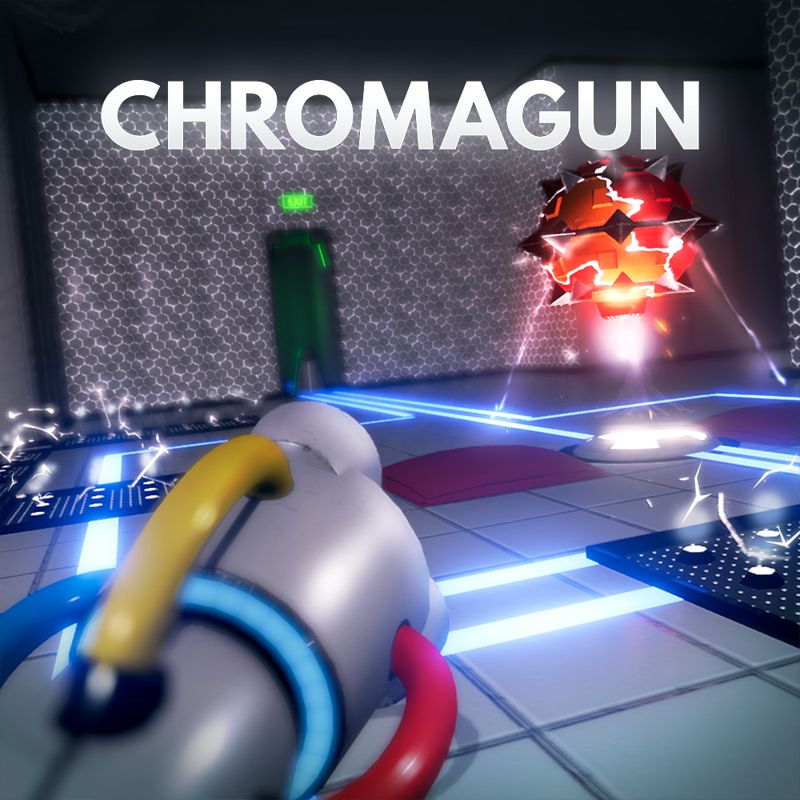 Front Cover for ChromaGun (Nintendo Switch) (download release)
