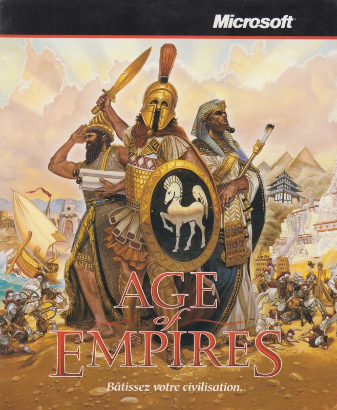 Manual for Age of Empires (Windows): Front