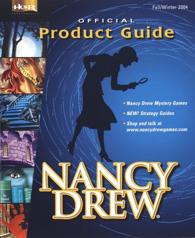 Advertisement for Nancy Drew: The Secret of Shadow Ranch (Windows): Catalog - Front