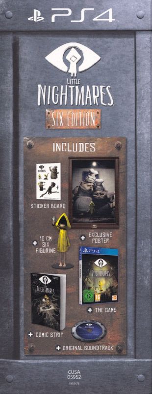 Spine/Sides for Little Nightmares (Six Edition) (PlayStation 4): Right