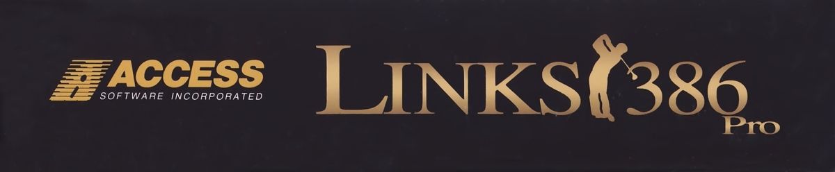 Spine/Sides for Links 386 Pro (DOS): Bottom