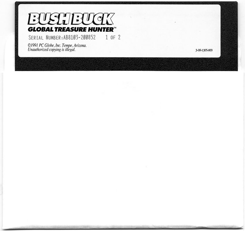 Media for BushBuck Charms, Viking Ships & Dodo Eggs (DOS) (re-release): Disk 1 of 2