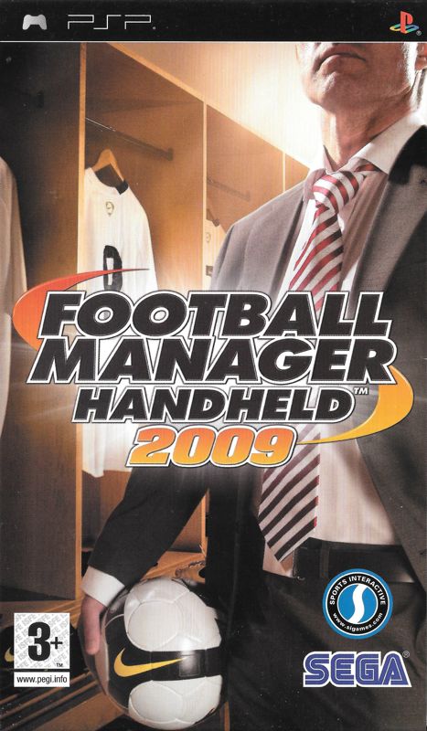 Front Cover for Football Manager Handheld 2009 (PSP)