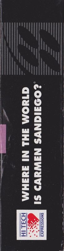 Other for Where in the World is Carmen Sandiego? (Enhanced) (SNES) (Bundled /w Almanac): Game Box - Spine - Right
