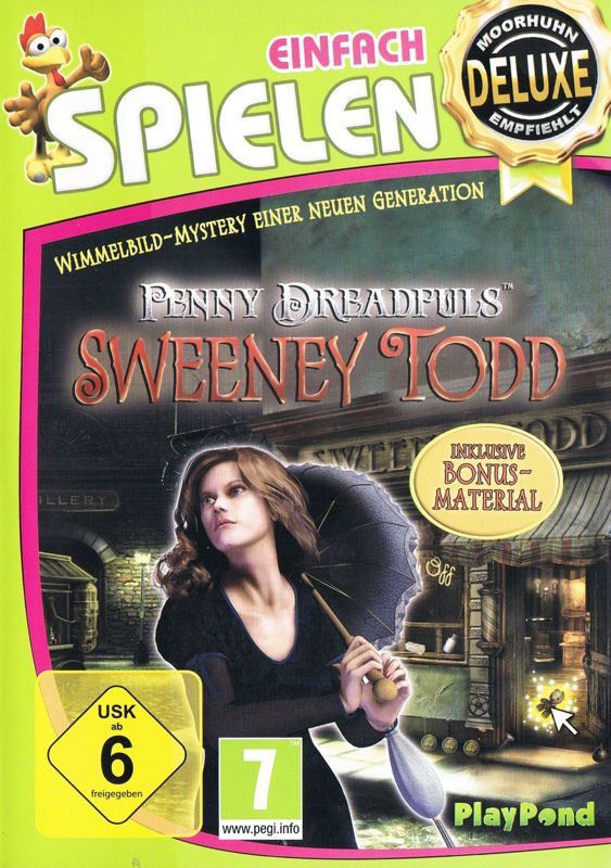 Front Cover for Penny Dreadfuls: Sweeney Todd (Special Edition) (Windows) (Einfach Spielen release)