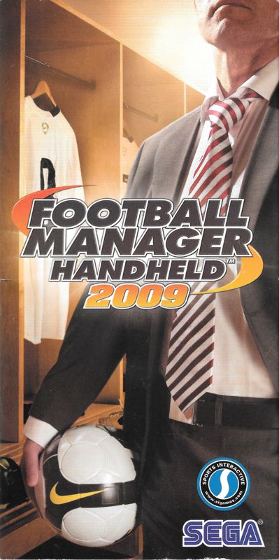 Manual for Football Manager Handheld 2009 (PSP): Front