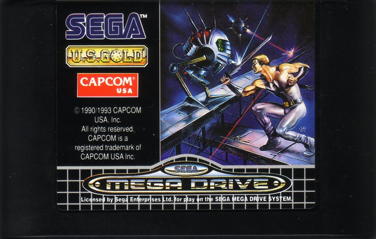 Media for Strider 2 (Genesis)