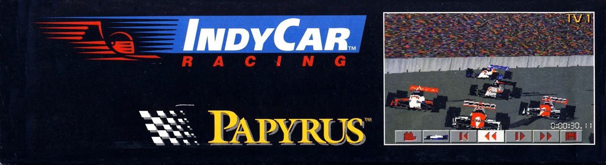 Spine/Sides for IndyCar Racing (DOS): Top