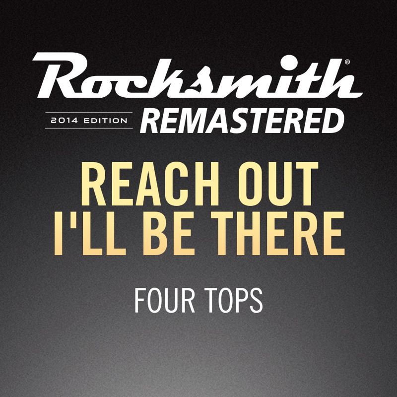 Front Cover for Rocksmith: All-new 2014 Edition - Four Tops: Reach Out I'll Be There (PlayStation 3 and PlayStation 4) (download release)