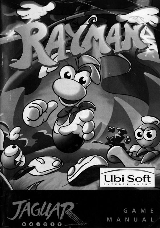 Manual for Rayman (Jaguar): Front