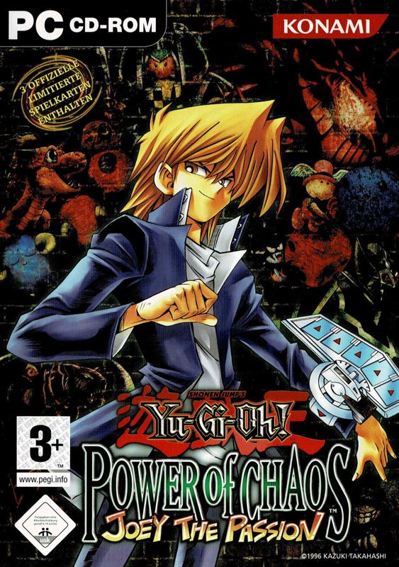 Yu Gi Oh Power Of Chaos Joey The Passion Cover Or Packaging Material Mobygames 