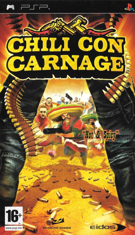 Front Cover for Chili Con Carnage (PSP)