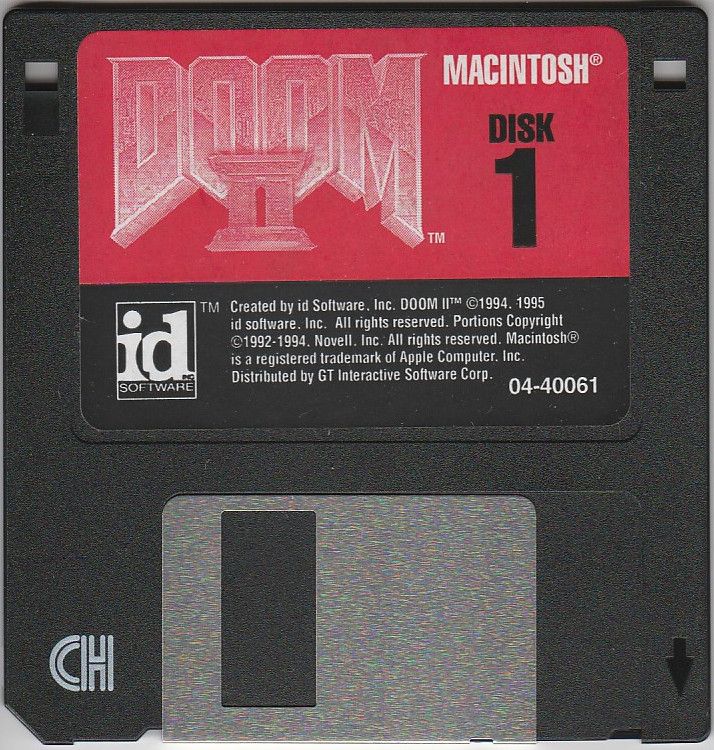 Media for Doom II (Macintosh): Disk 1 of 7
