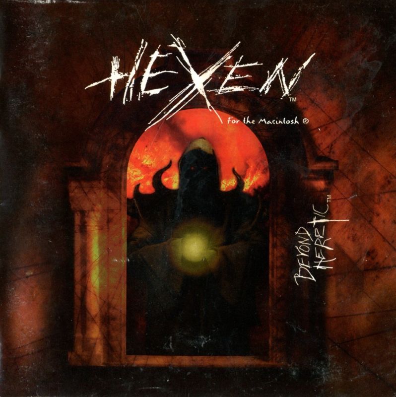 Manual for Hexen: Beyond Heretic (Macintosh): Front