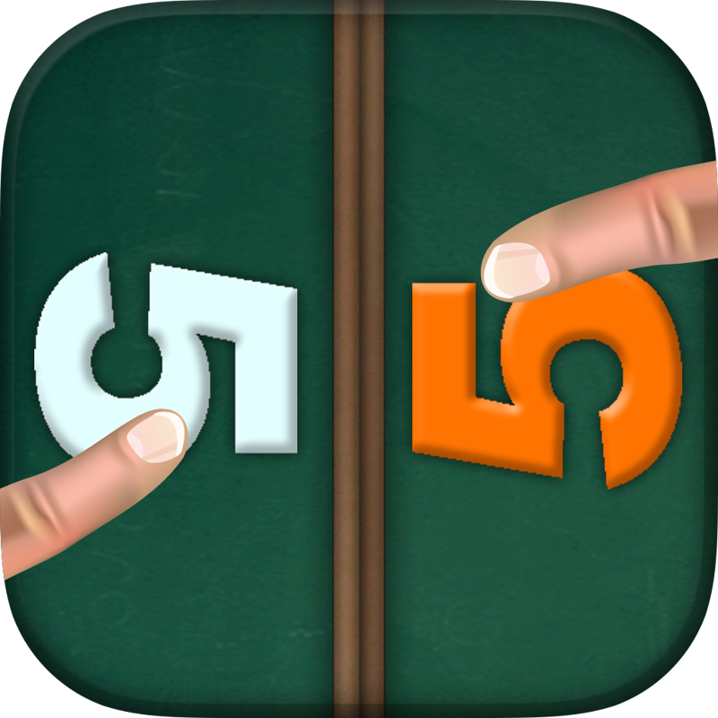 Front Cover for Math Duel: 2 Player Math Game (iPad and iPhone)