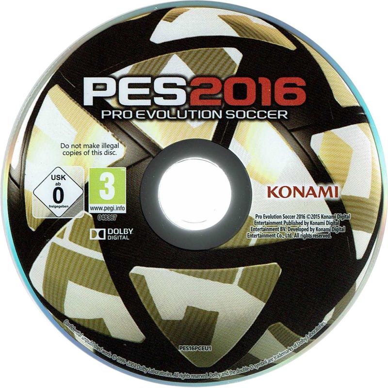 Media for PES 2016: Pro Evolution Soccer (Day One Edition) (Windows)