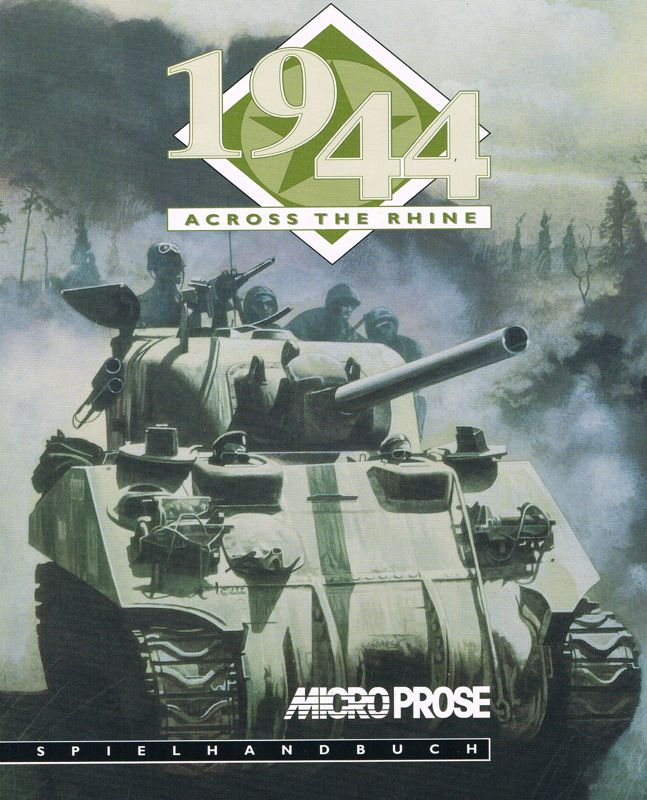 Manual for Across the Rhine (DOS) (Complete German version): Front