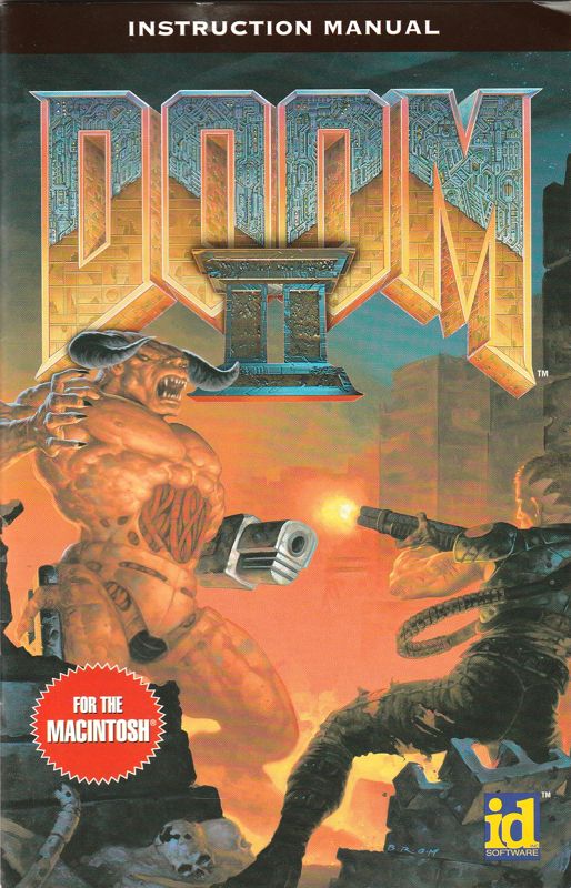 Manual for Doom II (Macintosh): Front