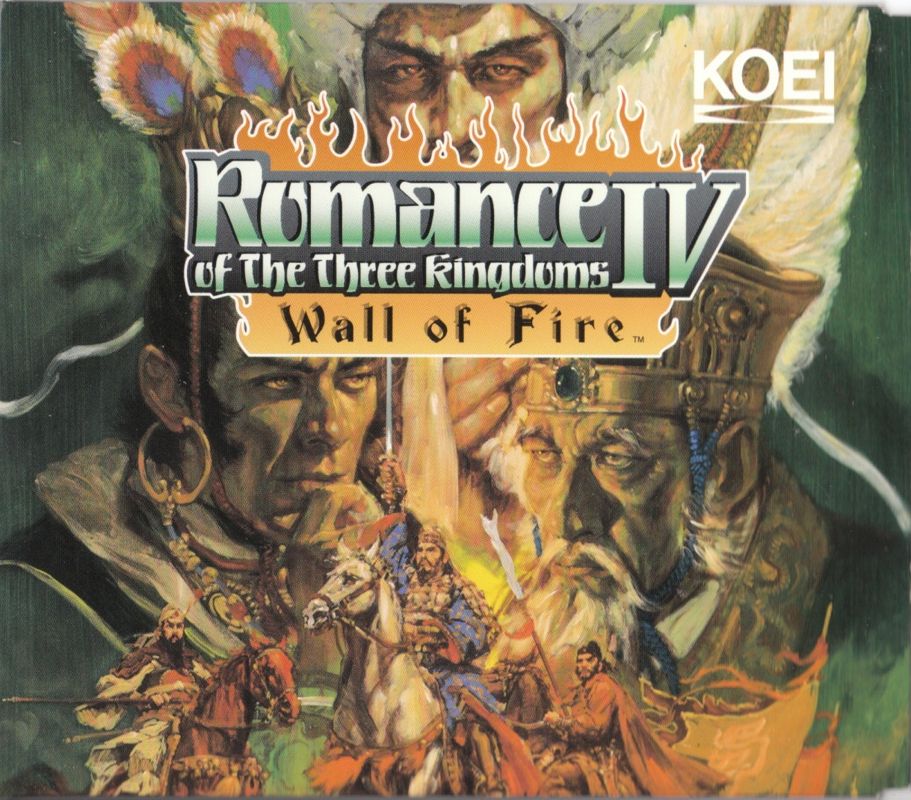 Other for Romance of the Three Kingdoms IV: Wall of Fire (Windows 3.x): DigiPak - Front