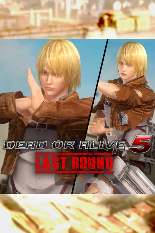 Front Cover for Dead or Alive 5: Last Round - Attack on Titan Mashup: Eliot (Xbox One) (Download release)