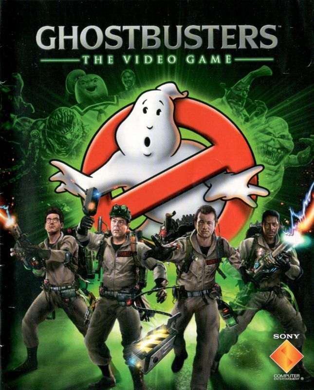 Manual for Ghostbusters: The Video Game (PlayStation 3): Front